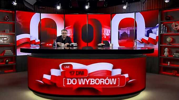 В Польше журналист прервал интервью с кандидатом в президенты из-за похвалы в адрес Путина