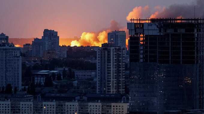 Москва заявила об атаке на военные объекты в Киеве