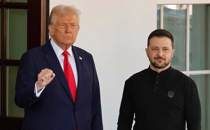Трамп и Зеленский обсудили российские удары по Украине и сотрудничество в области противовоздушной обороны и экономики