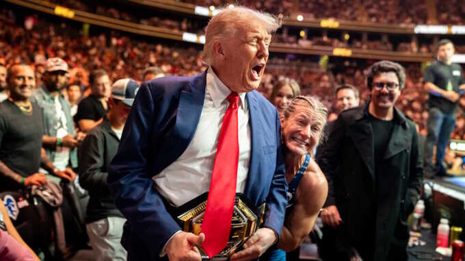 Трамп планирует организовать бой UFC на территории Белого дома