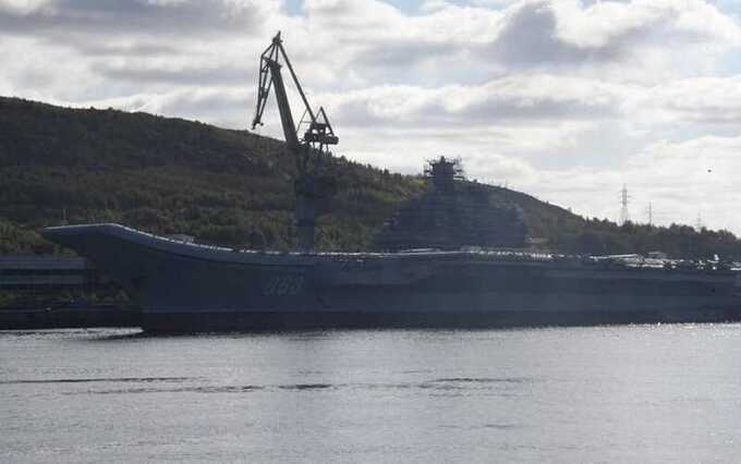 Россия рискует утратить единственный авианосец по причине технических неполадок