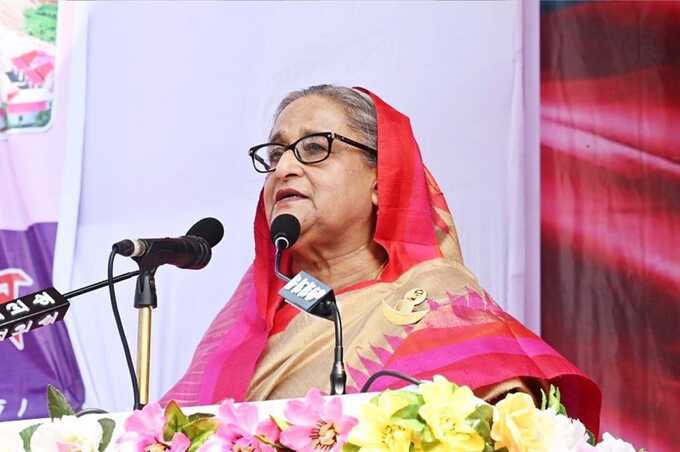 Sheikh Hasina and her family members are accused of illegal transfer of government land