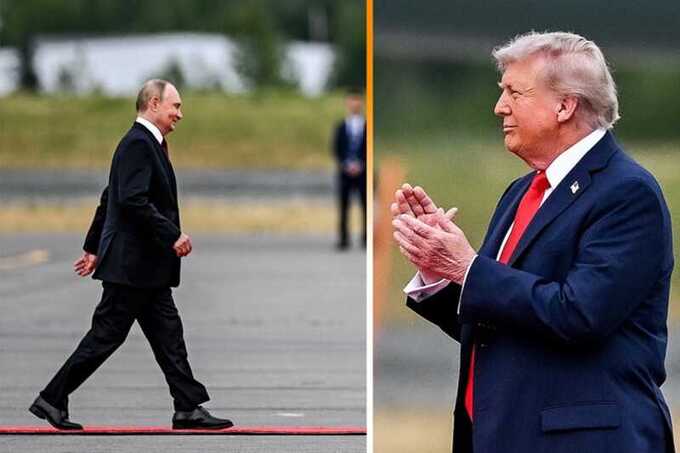Трамп поприветствовал Путина аплодисментами на красной ковровой дорожке
