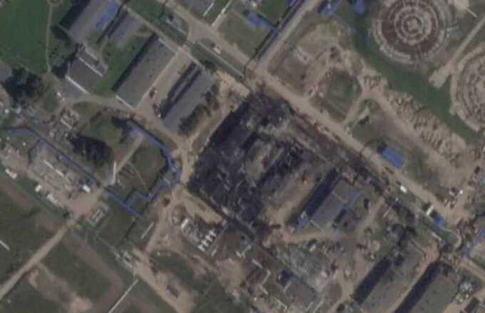 Обнародованы спутниковые фотографии последствий удара дронов по объекту «Унеча»